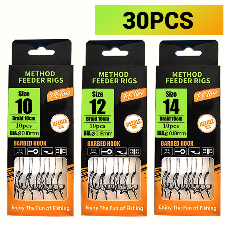 Carp Fishing Rigs Pre Tied, Me - Fishing Hook Assortment ulasan dan harga