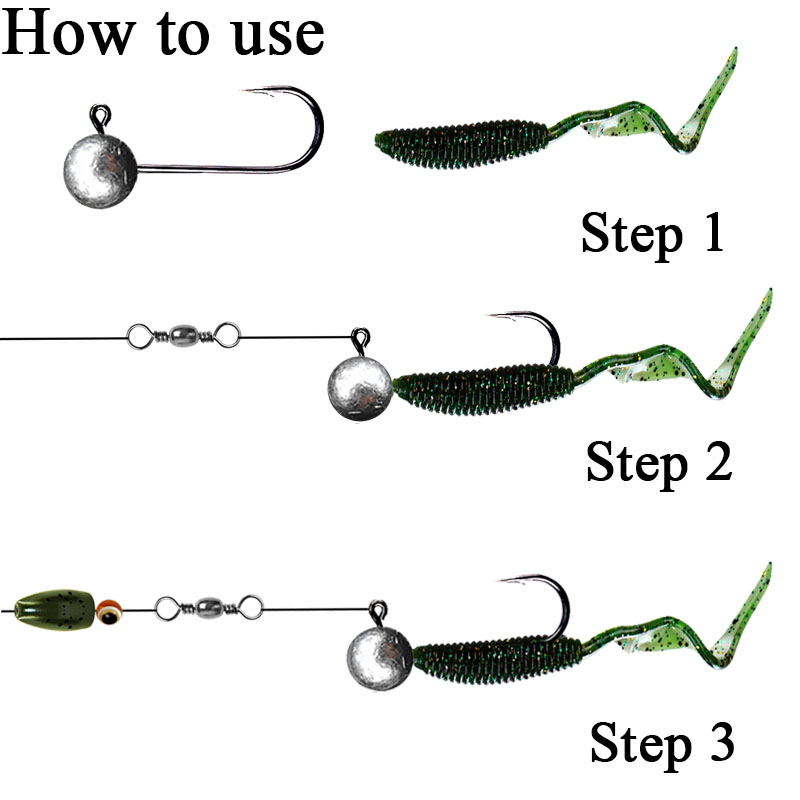10pcs/lot Jig Head Fishing Hoo - Fishing Hook Barbless ulasan dan harga