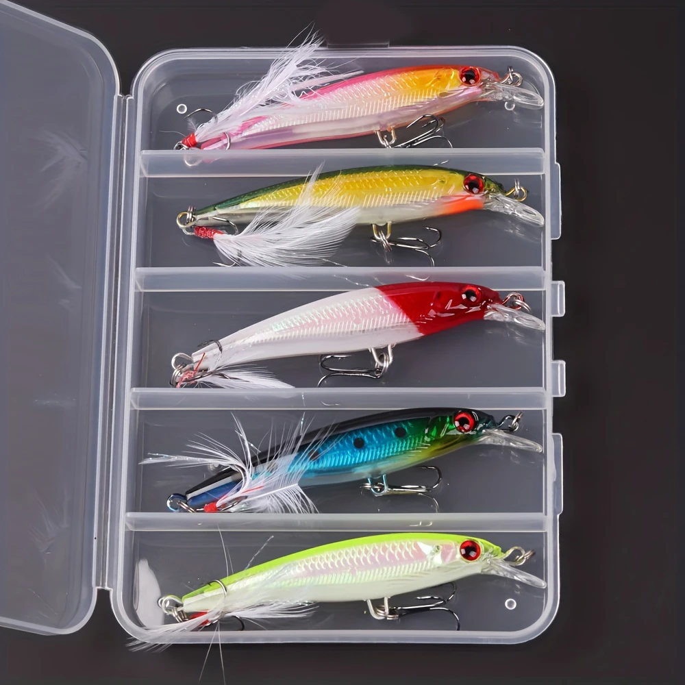 Laser 3D Eyes Bionic Minnow Fi - Fishing Hook Box ulasan dan harga