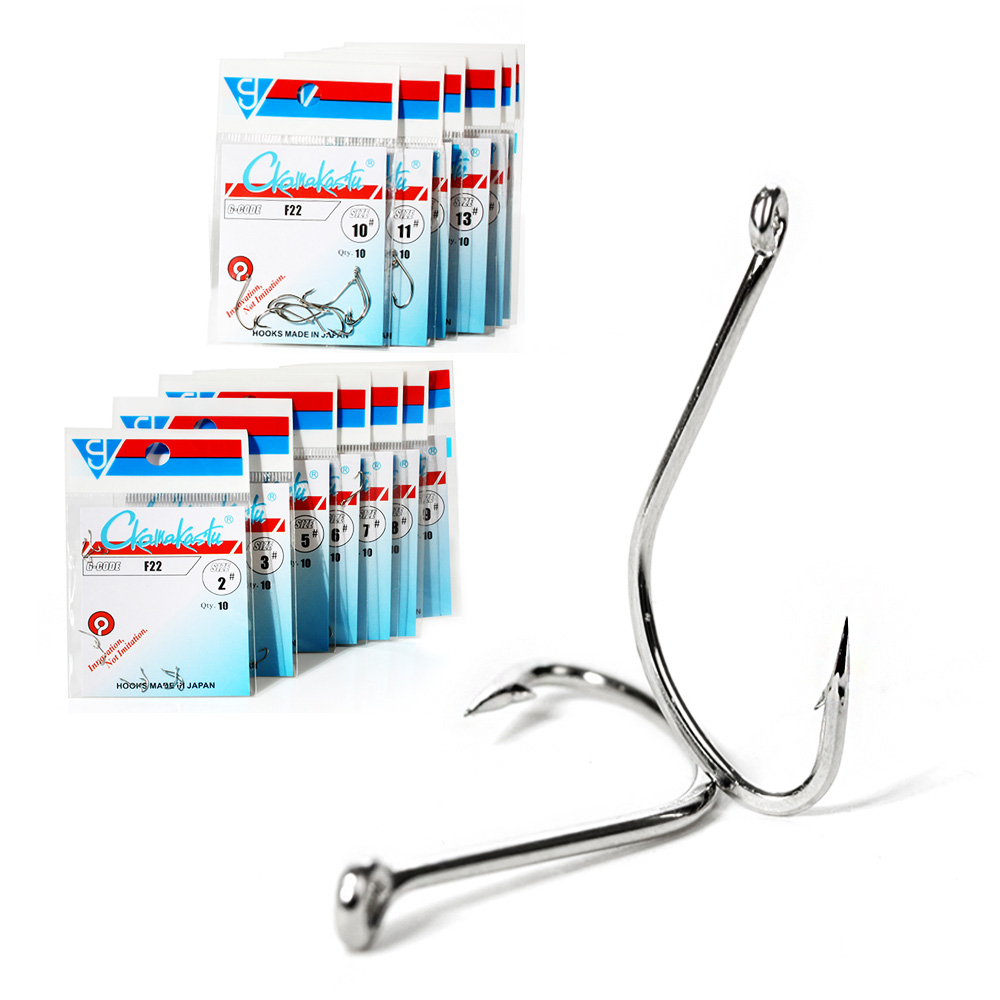 Ckamakastu F22 White Saltwater - Fishing Hook Barbless ulasan dan harga