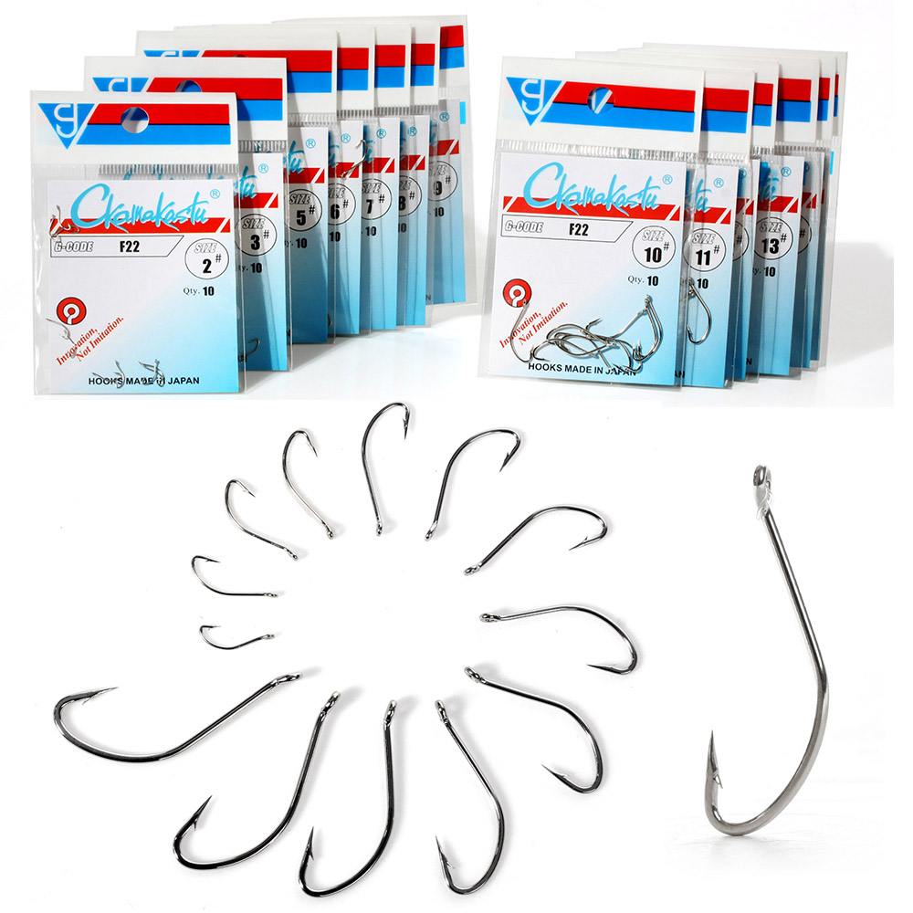 Ckamakastu F22 White Saltwater - Fishing Hook Barbless ulasan dan harga
