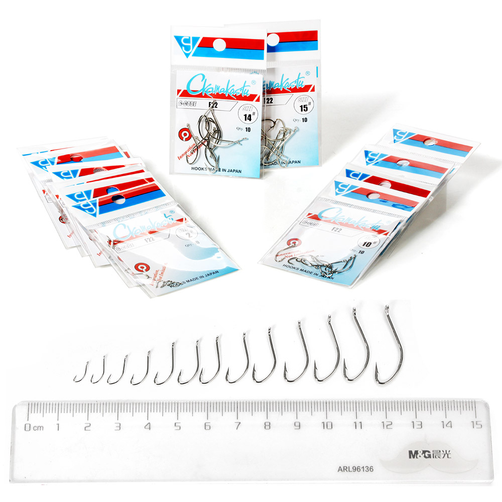 Ckamakastu F22 White Saltwater - Fishing Hook Barbless ulasan dan harga
