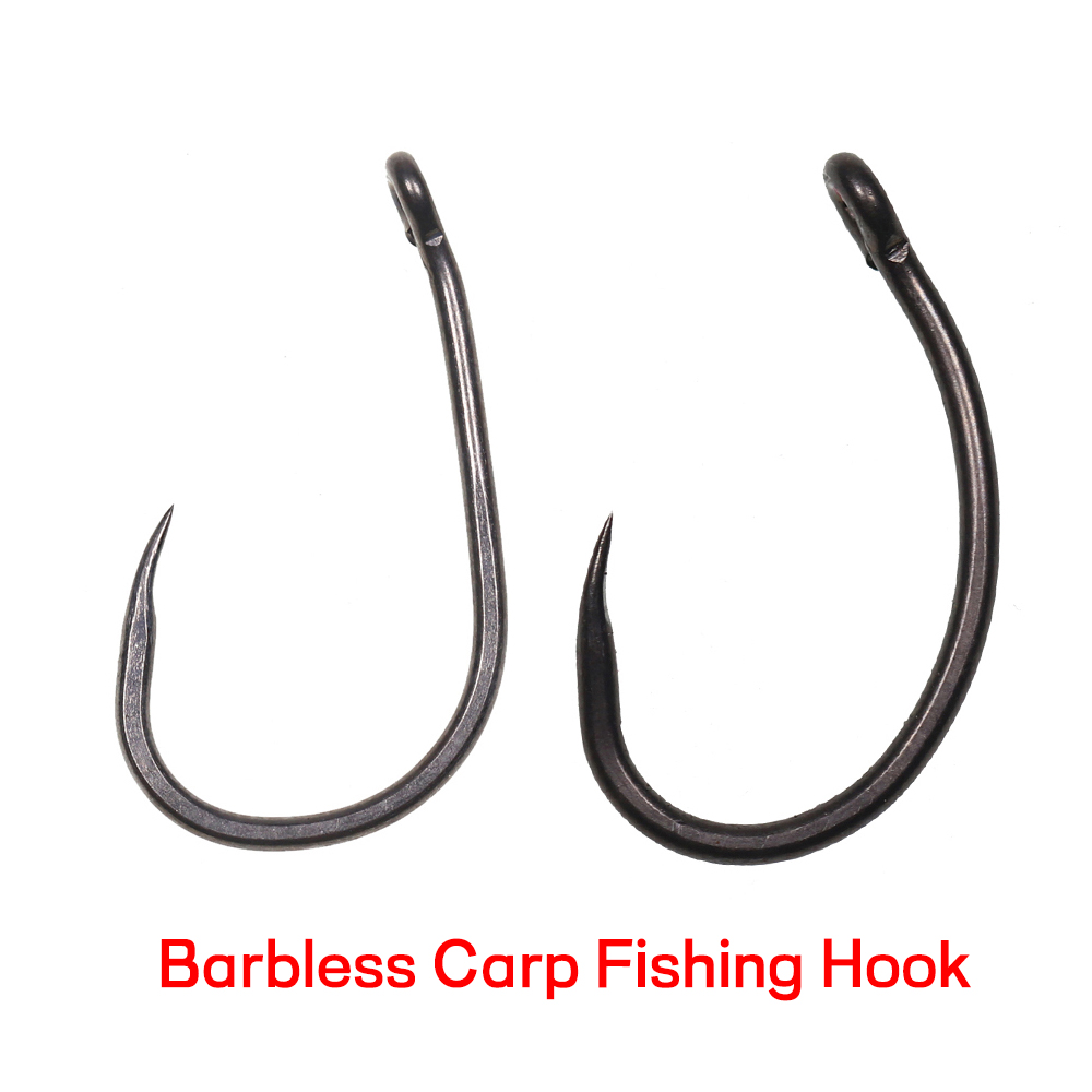 50PCS Matt Black Carp Fishing  - Fishing Hook Assortment ulasan dan harga