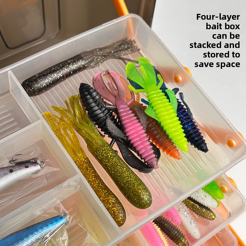Large Four-Layer Outdoor Fishi - Fishing Hook ulasan dan harga