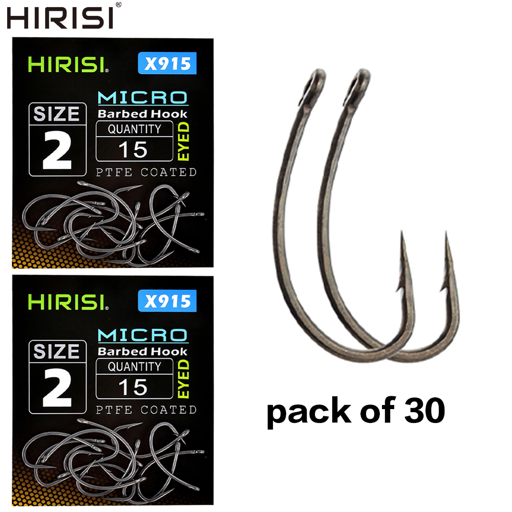 Hirisi 30x Carp Fishing Hooks  - Fishing Hook Barbless ulasan dan harga