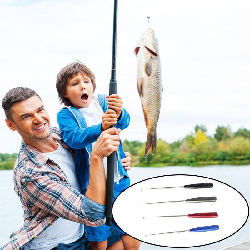 Stainless Steel Safety Extract - Fishing Hook Remover ulasan dan harga