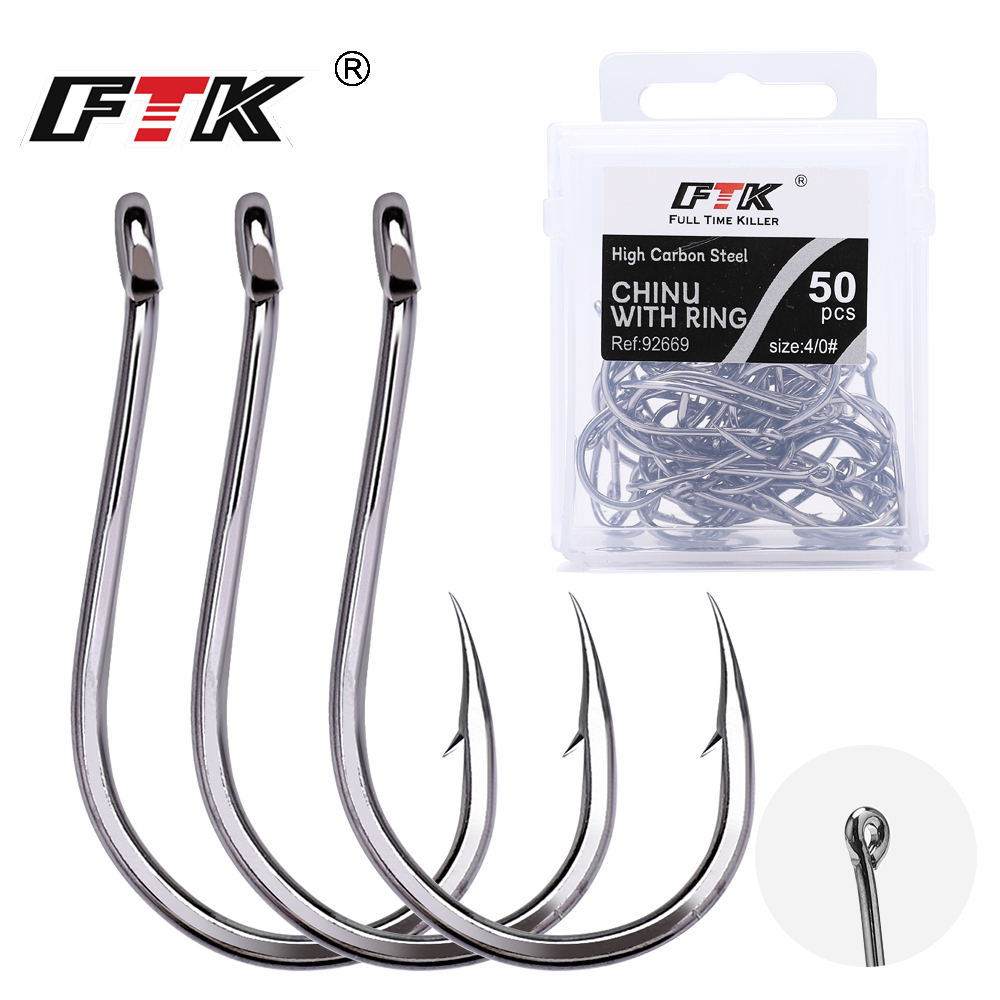 FTK CHINU Fishhook with Ring B - Fishing Hook Barbless ulasan dan harga