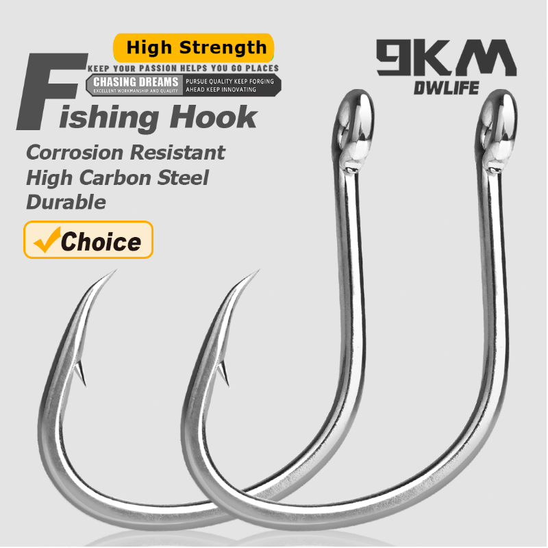 9KM Fishing Hooks Saltwater Li - Fishing Hook Circle ulasan dan harga