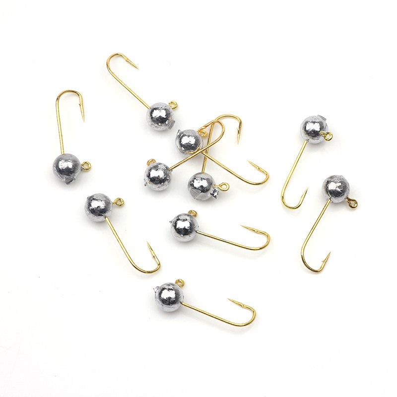 10pcs/lot Micro Jig Head Fishi - Fishing Hook Offset ulasan dan harga