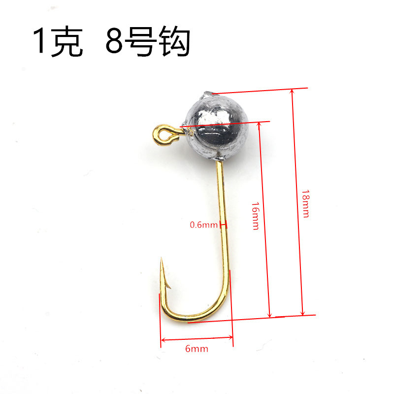 10pcs/lot Micro Jig Head Fishi - Fishing Hook Offset ulasan dan harga