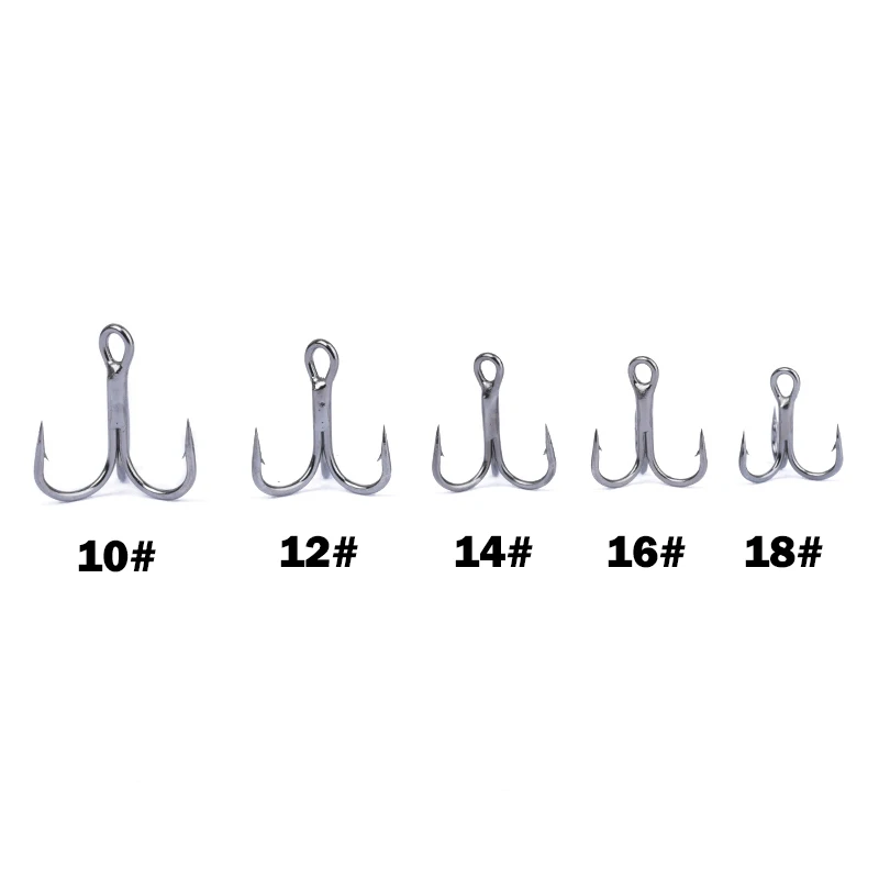 New 10pcs 3x Strong Super Shar - Fishing Hook Assortment ulasan dan harga