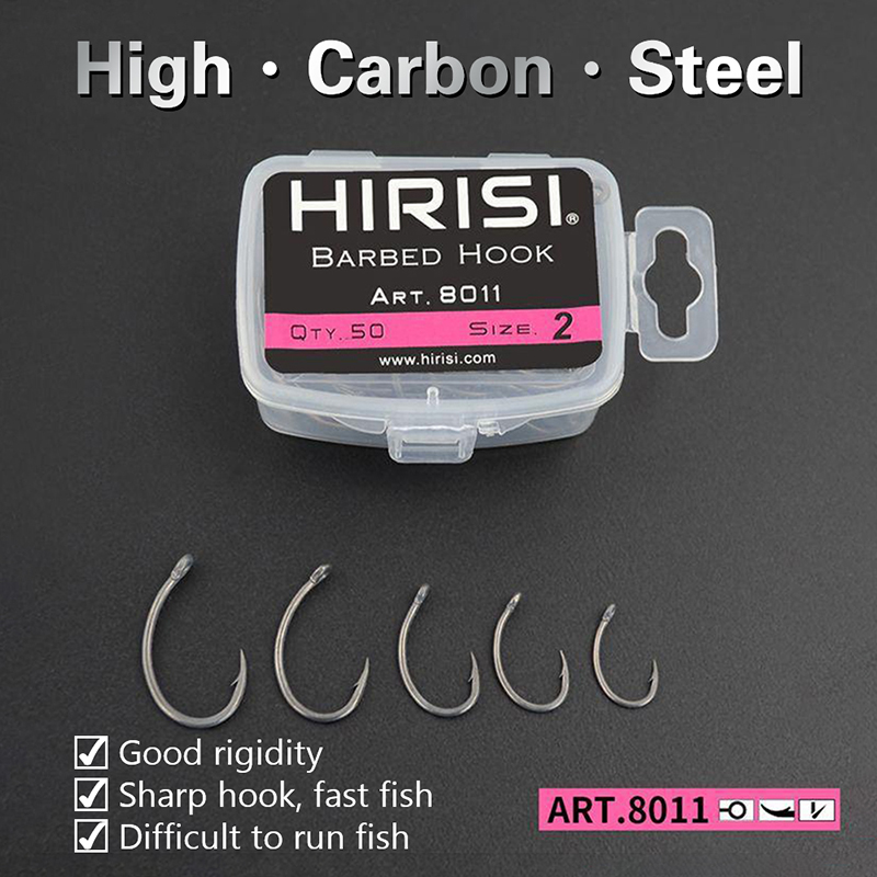 {YY30} Hirisi 50 Pcs Boxed Hoo - Fishing Hook Box ulasan dan harga