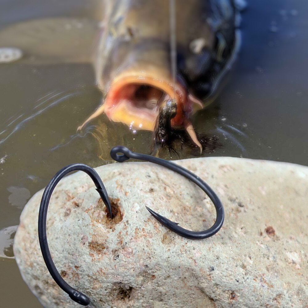 Hirisi Carp Fishing Hooks 50pc - Fishing Hook Barbless ulasan dan harga