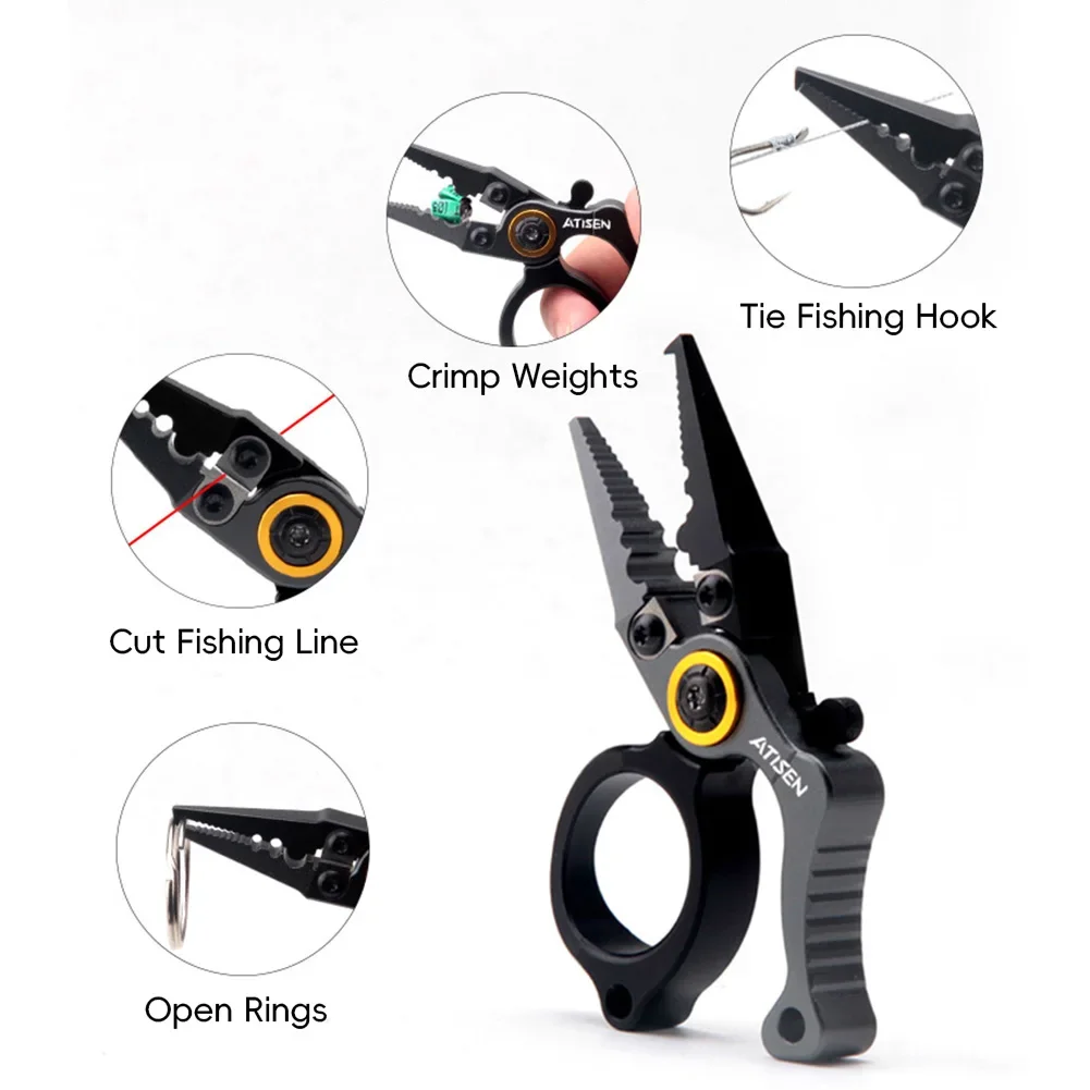 Fishing Pliers Mini Size Outdo - Fishing Hook Size ulasan dan harga