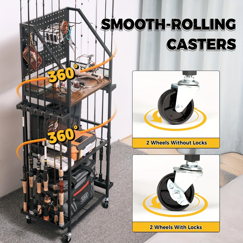 Fishing Rod Holders for Garage - Fishing Hook Box ulasan dan harga