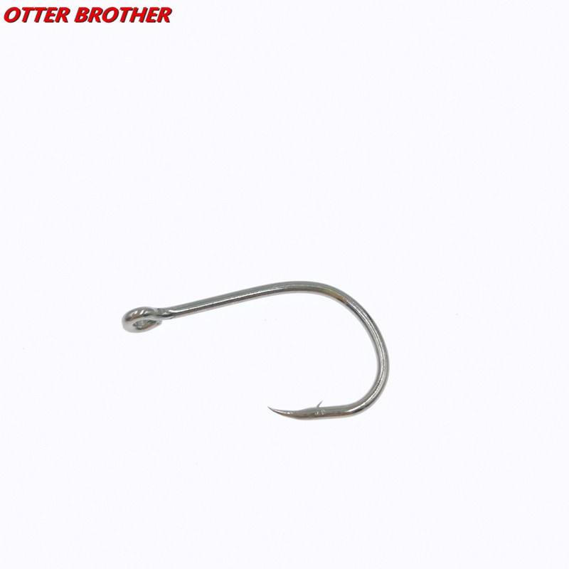 30pcs/lot 3-12#size Circle Eye - Fishing Hook Barbless ulasan dan harga
