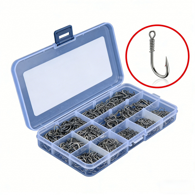 Sharp Carbon Steel Fishing Hoo - Fishing Hook Circle ulasan dan harga