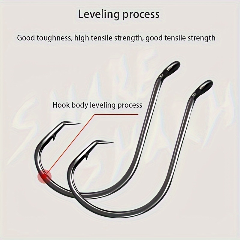 50pcs Circle Hooks Fishing Equ - Fishing Hook Circle ulasan dan harga