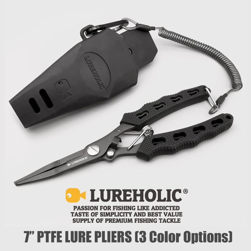 Lureholic 7” PTFE Coated Lure  - Fishing Hook Remover ulasan dan harga